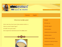 Tablet Screenshot of elecsystem.com